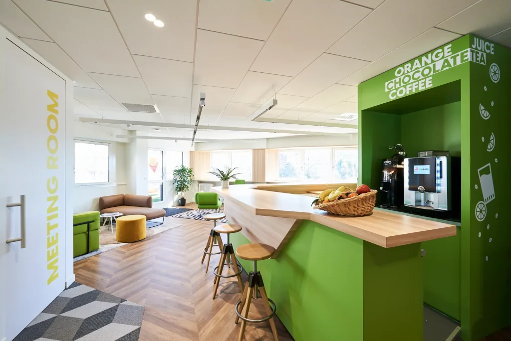 Cuisine d'entreprise entretenue par HYMA
